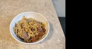 Beef Stroganoff for Instant Pot