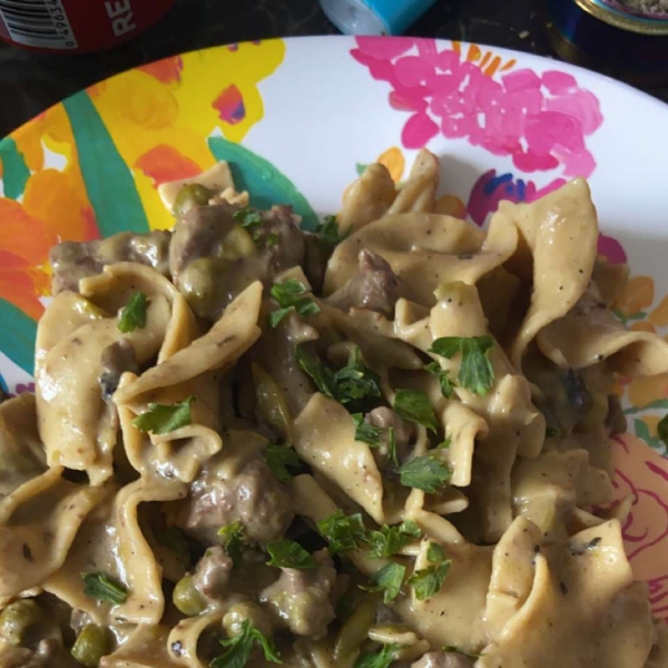 Beef Stroganoff for Instant Pot