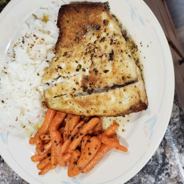 Barramundi With Lemon Basil Sauce