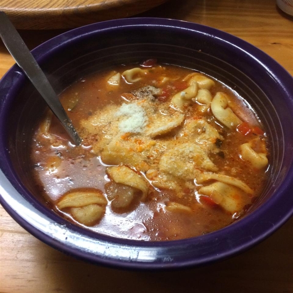 Charlotte's Tortellini Soup