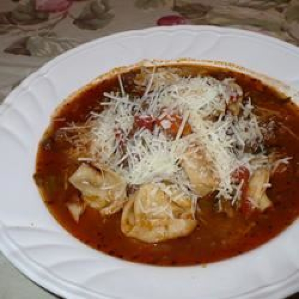 Charlotte's Tortellini Soup