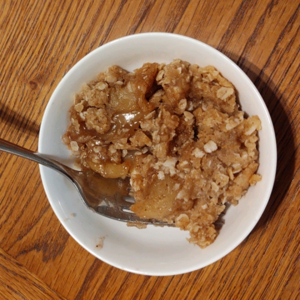 Vegan Apple Brown Betty