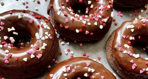 Glazed Chocolate Donuts