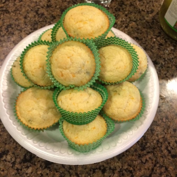 Spicy Cornbread Mini-Muffins