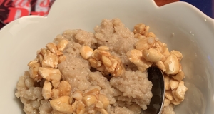 Couscous Pudding with Caramelized Pecans
