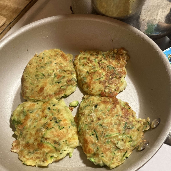 Corn and Zucchini Pancakes