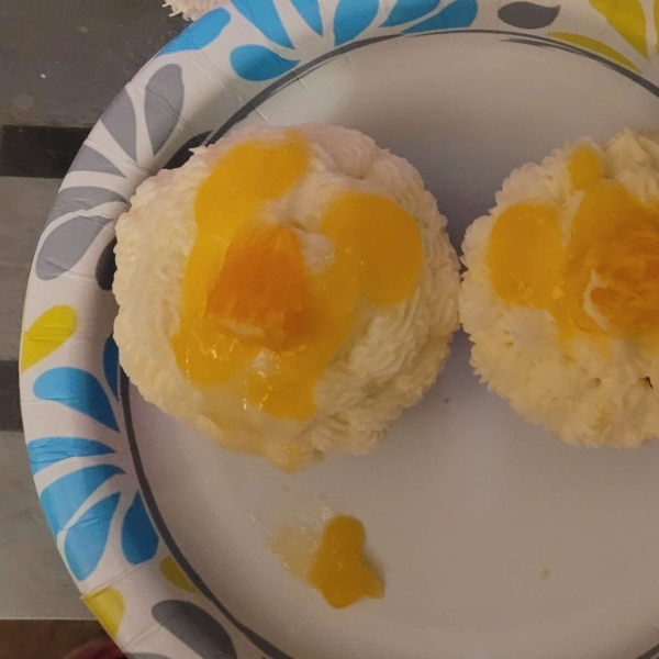 Orange Creamsicle Cupcakes