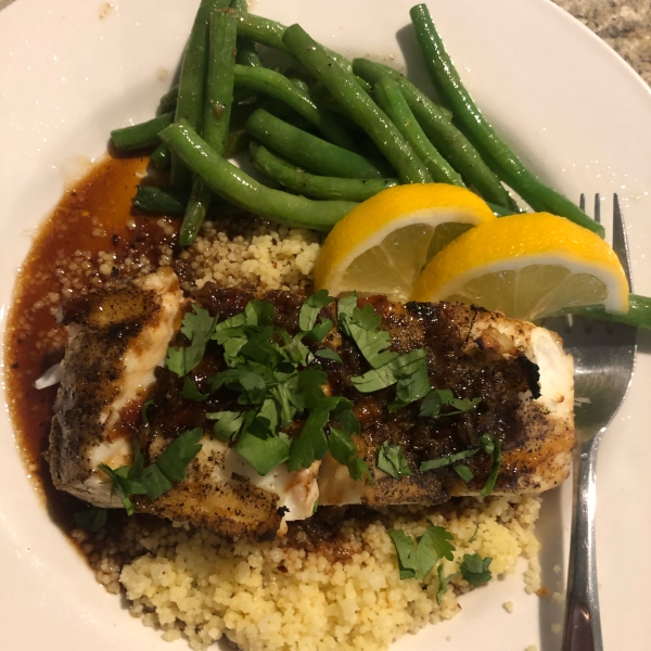 Halibut with Rice Wine