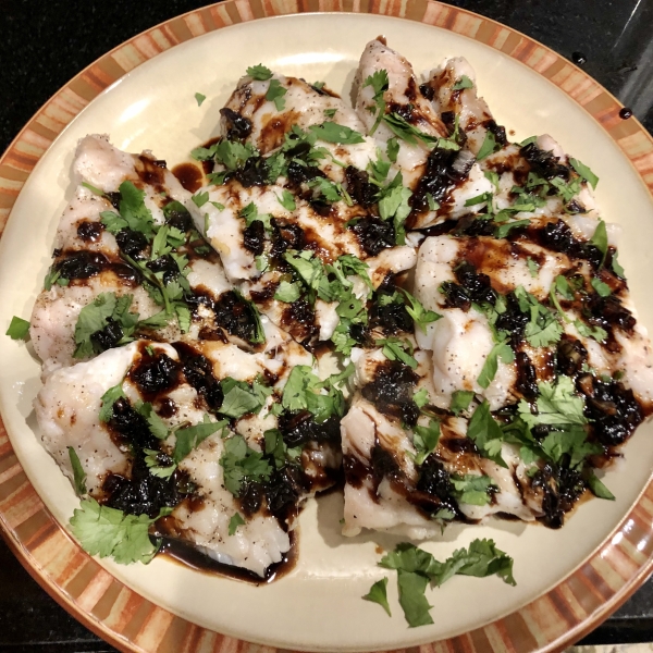 Halibut with Rice Wine