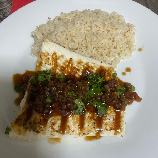 Halibut with Rice Wine