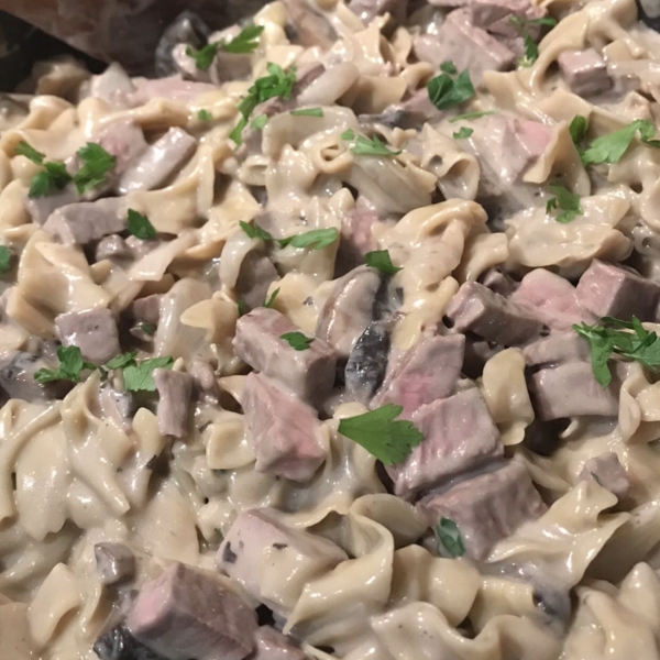 One-Dish Beef Stroganoff and Noodles