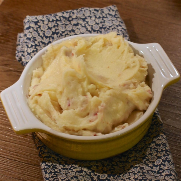 Slow Cooker Mashed Potatoes and Cauliflower