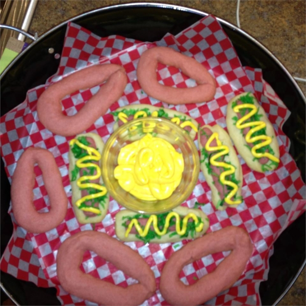Hot Dog Cookies