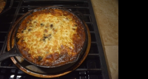 Spicy Beef and Bean Enchilada Pie