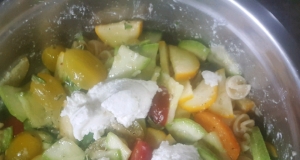 Linguine with Summer Squash, Tomatoes, and Basil