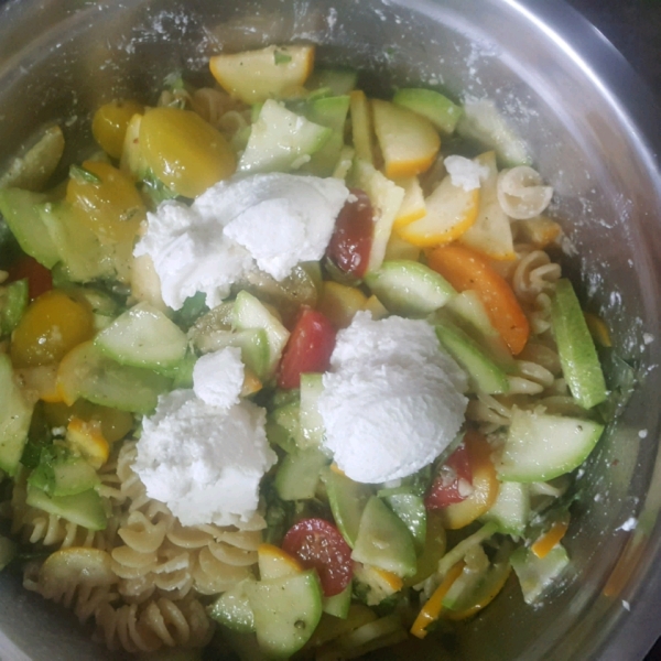 Linguine with Summer Squash, Tomatoes, and Basil