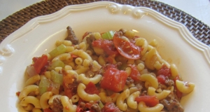 Mom's Goulash in the Microwave