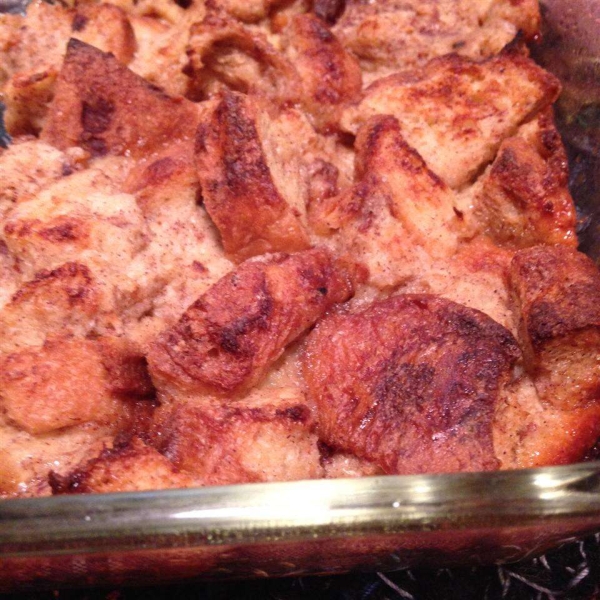 Apple-Raisin Breakfast Bread Pudding