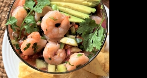 Authentic Mexican Shrimp Cocktail (Coctel de Camarones estilo Mexicano)