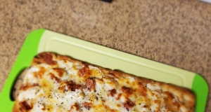 Grilled Chicken Alfredo Flatbread Pizzas