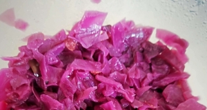 Braised Red Cabbage with Apples