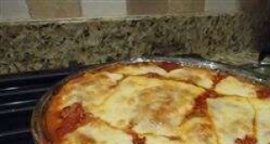 Baked Polenta with Sausage