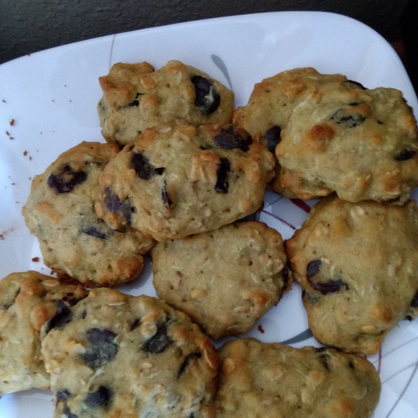 Zucchini Oatmeal Cookies