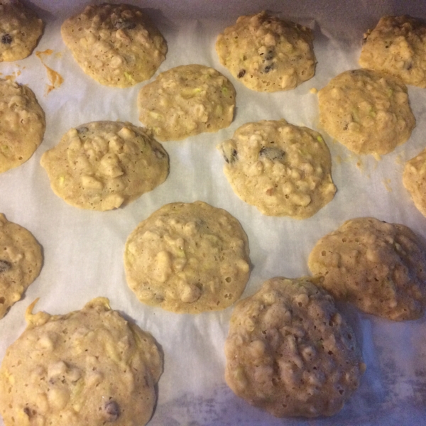 Zucchini Oatmeal Cookies