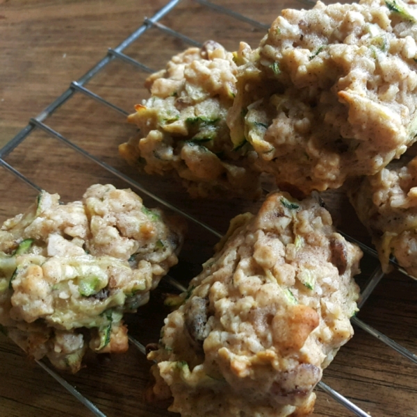 Zucchini Oatmeal Cookies