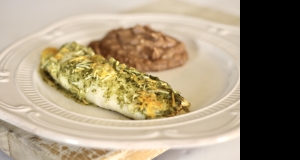 Spicy Chicken Enchiladas with Tomatillo Salsa