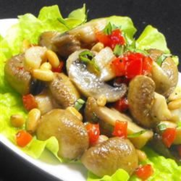 Roasted Mushroom Salad