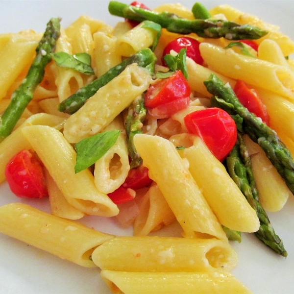 Gluten Free Penne with Sauteed Veggies