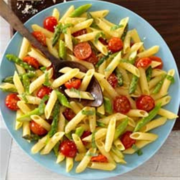 Gluten Free Penne with Sauteed Veggies