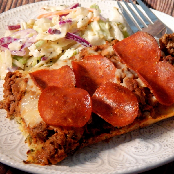 Low-Carb Zucchini Pizza Casserole