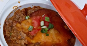 Cheesy Burrito Game Day Dip