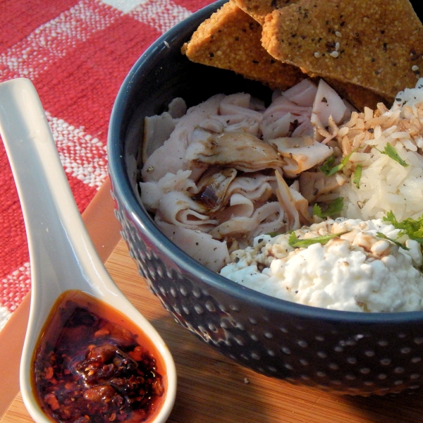 Avocado-Turkey Rice Bowl