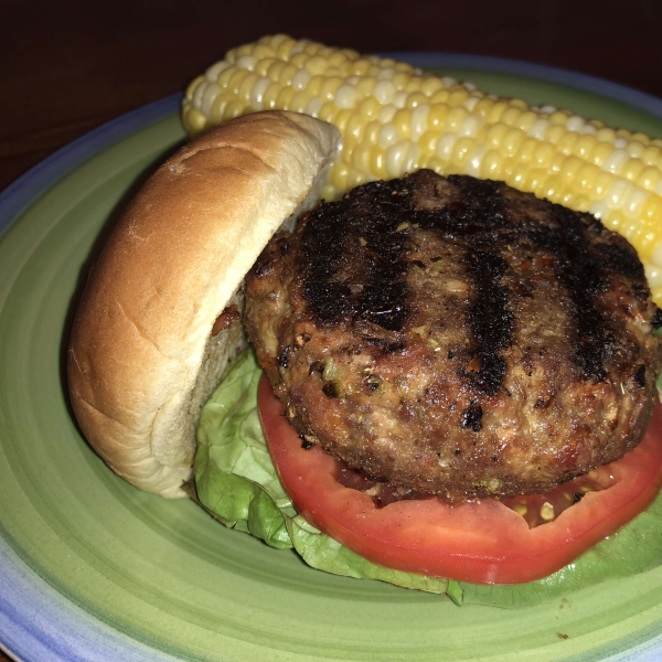 Zesty Black & Blue Burger