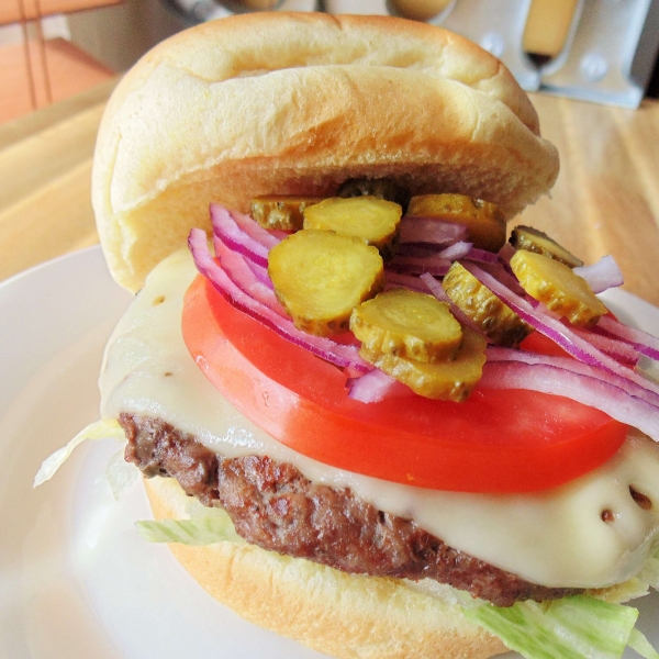 Zesty Black & Blue Burger