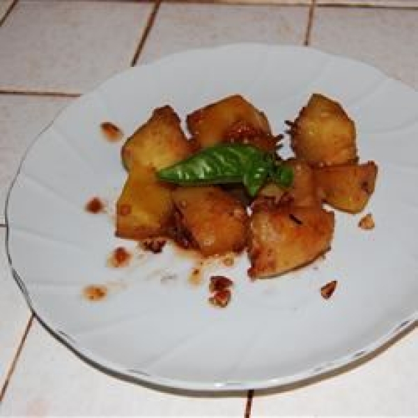 Maple Glazed Sweet Potatoes