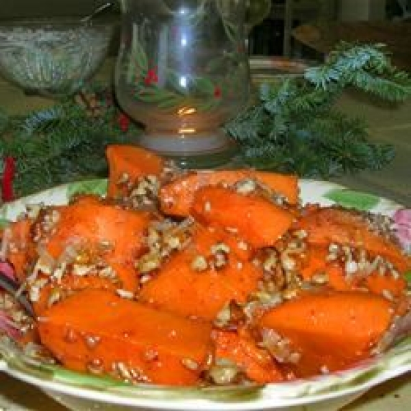 Maple Glazed Sweet Potatoes