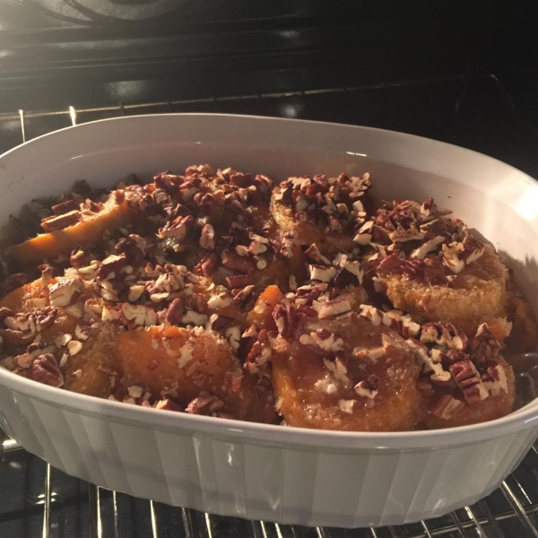 Maple Glazed Sweet Potatoes
