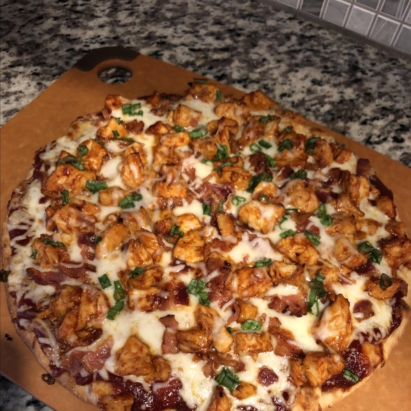 Unbelievably Awesome Barbeque Chicken Pizza