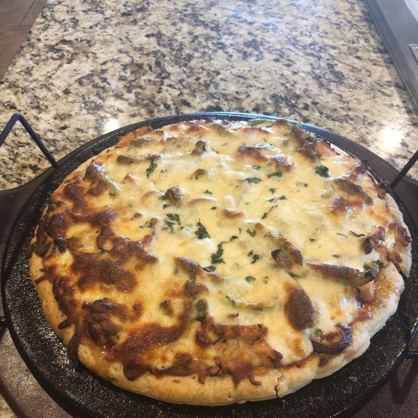 Unbelievably Awesome Barbeque Chicken Pizza