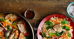 One Pot Asian Braised Pork & Bacon