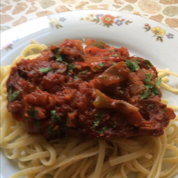 Hunter Style Chicken Cacciatore