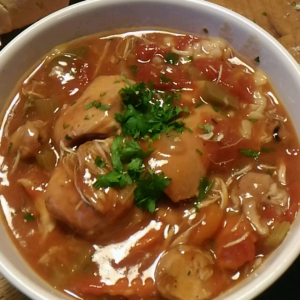 Hunter Style Chicken Cacciatore