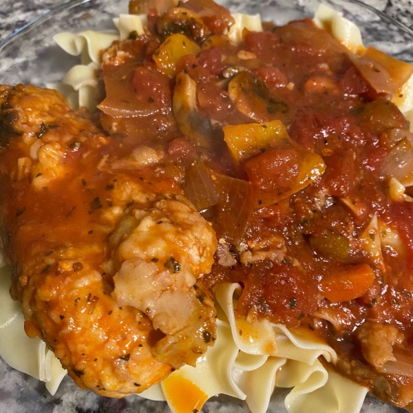 Hunter Style Chicken Cacciatore