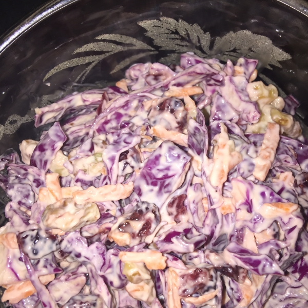 Red Cabbage Slaw
