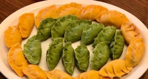 Colorful Korean Dumplings (Mandu)