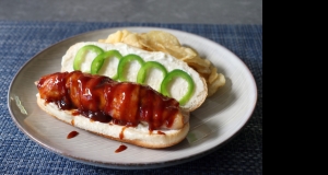 Bacon-Wrapped Chicken Dogs